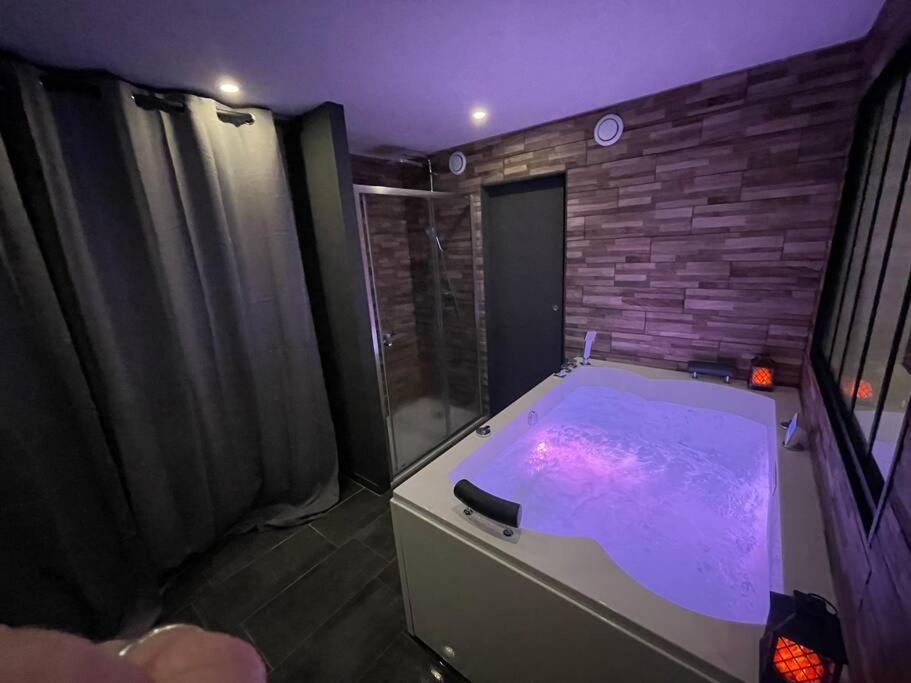 Charmante résidence de tourisme avec Jacuzzi Crecy-la-Chapelle Exterior foto